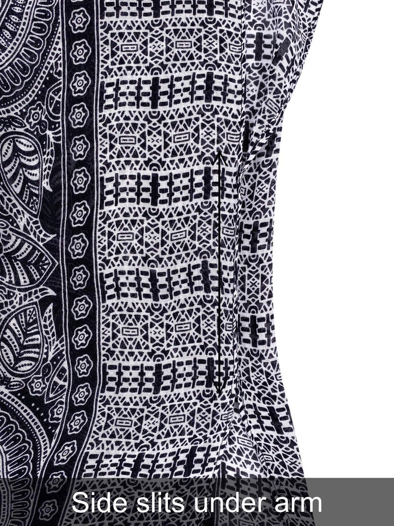 Moss Rose Women Summer Bikini Kimono Bathing Suit Cover Ups for Swimwear - Image 5